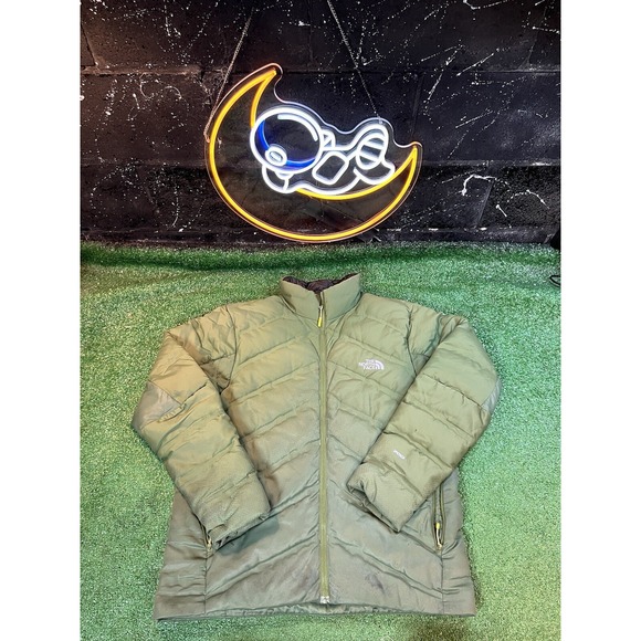 Vintage The North Face 700 Olive Green Puffer Jacket‎ Winter Mens Size Medium